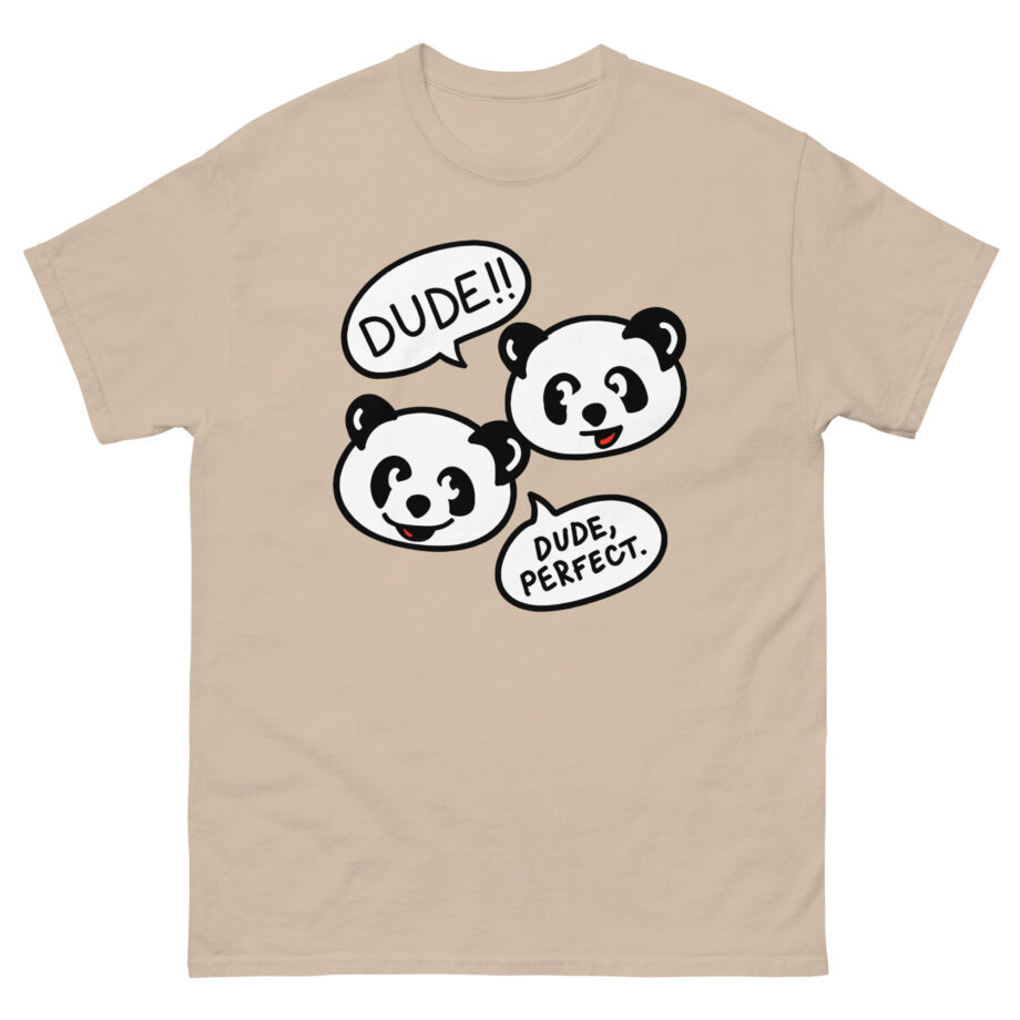 Dude Perfect Panda Comic Unisex classic tee