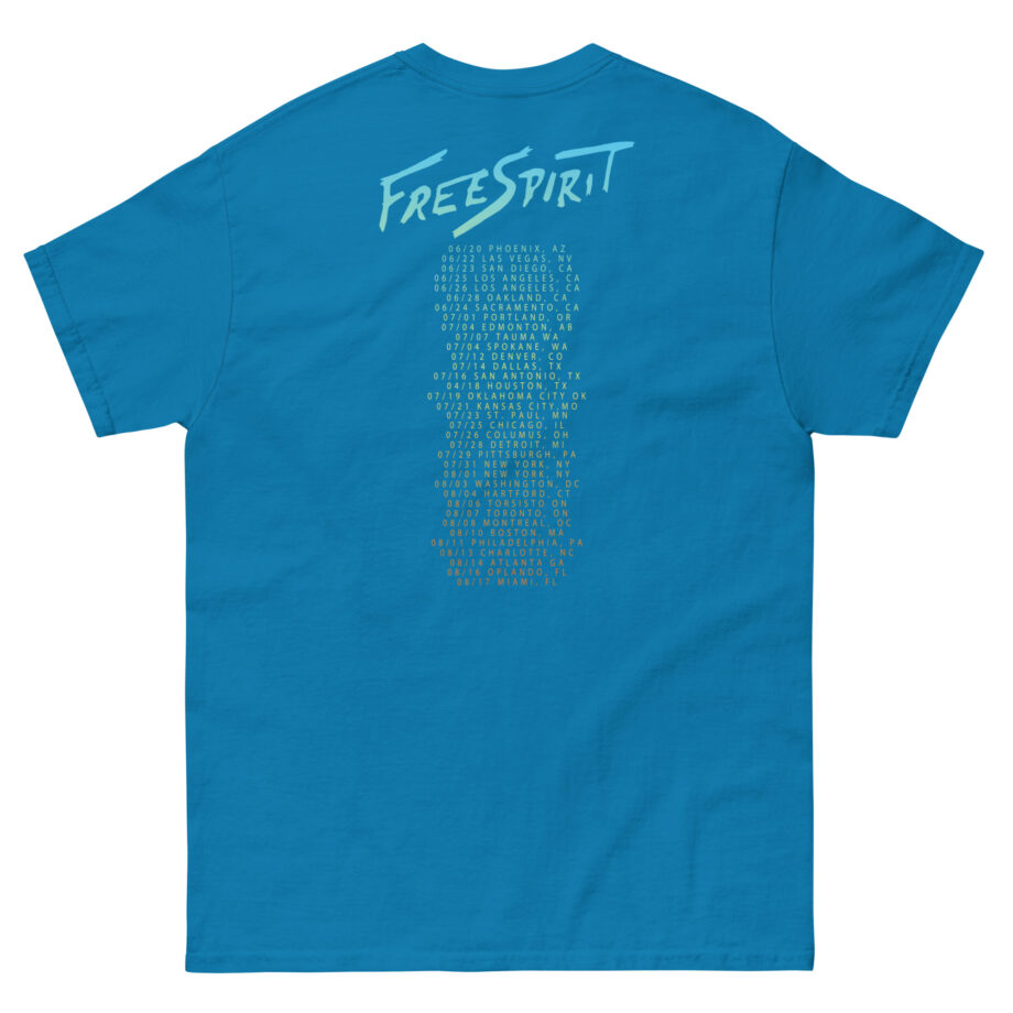 Khalid Free Spirit Tour Gradient Unisex classic tee