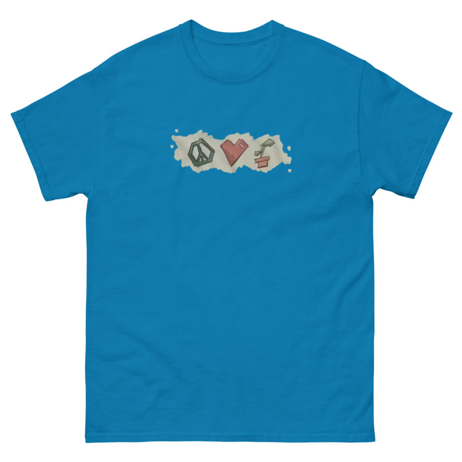 Mumbo Jumbo Peace, Love and Plants Unisex classic tee