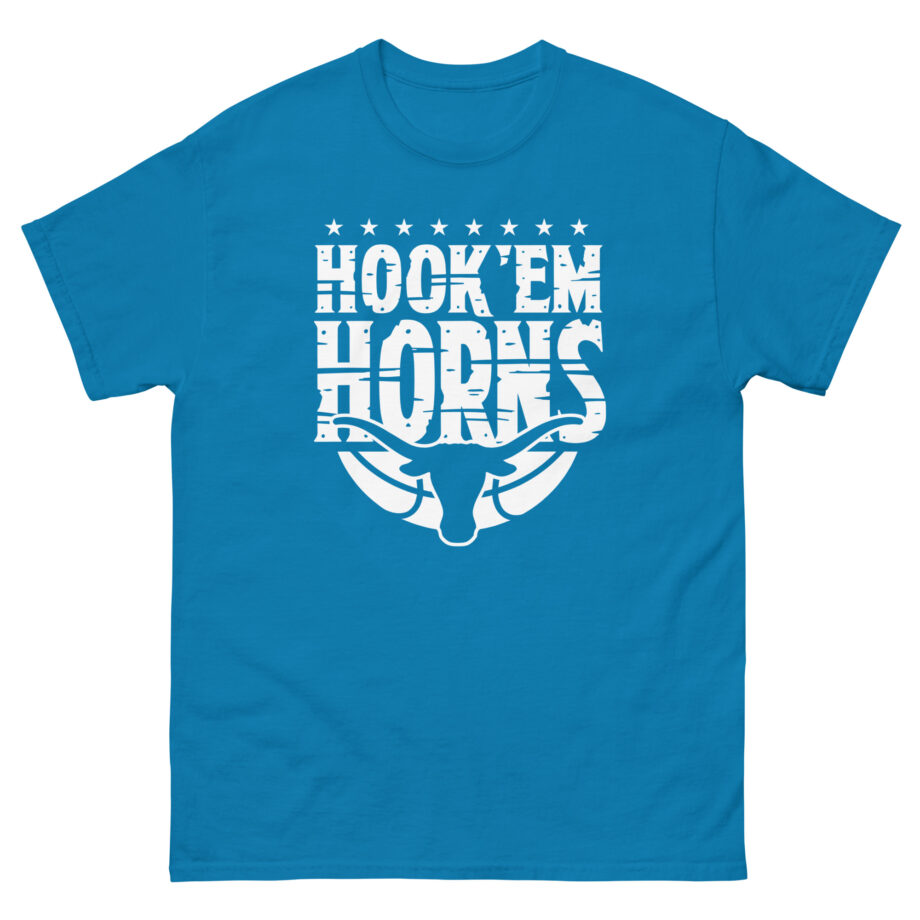 Texas Basketball Hook 'em Horns Unisex classic tee