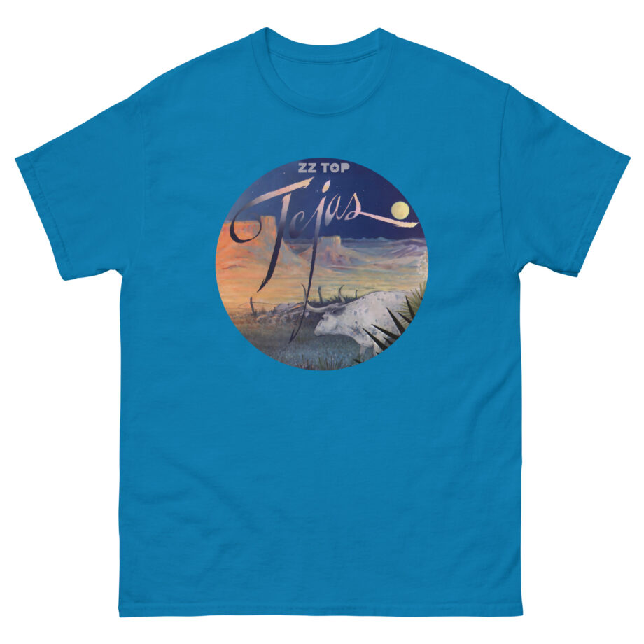 Zz Top 1976 Tejas Beige Unisex classic tee