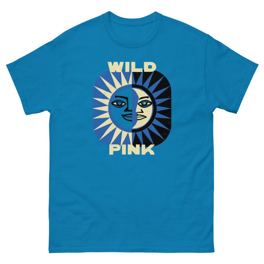 Wild Pink Sun Moon Unisex classic tee