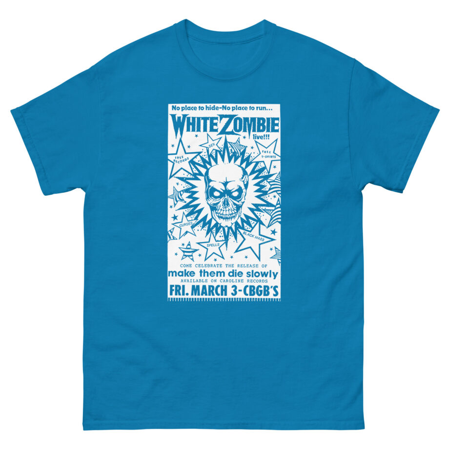 White Zombie Cbgb Poster Unisex classic tee