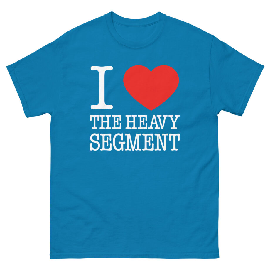Ymh I Heart the Heavy Segment Unisex classic tee