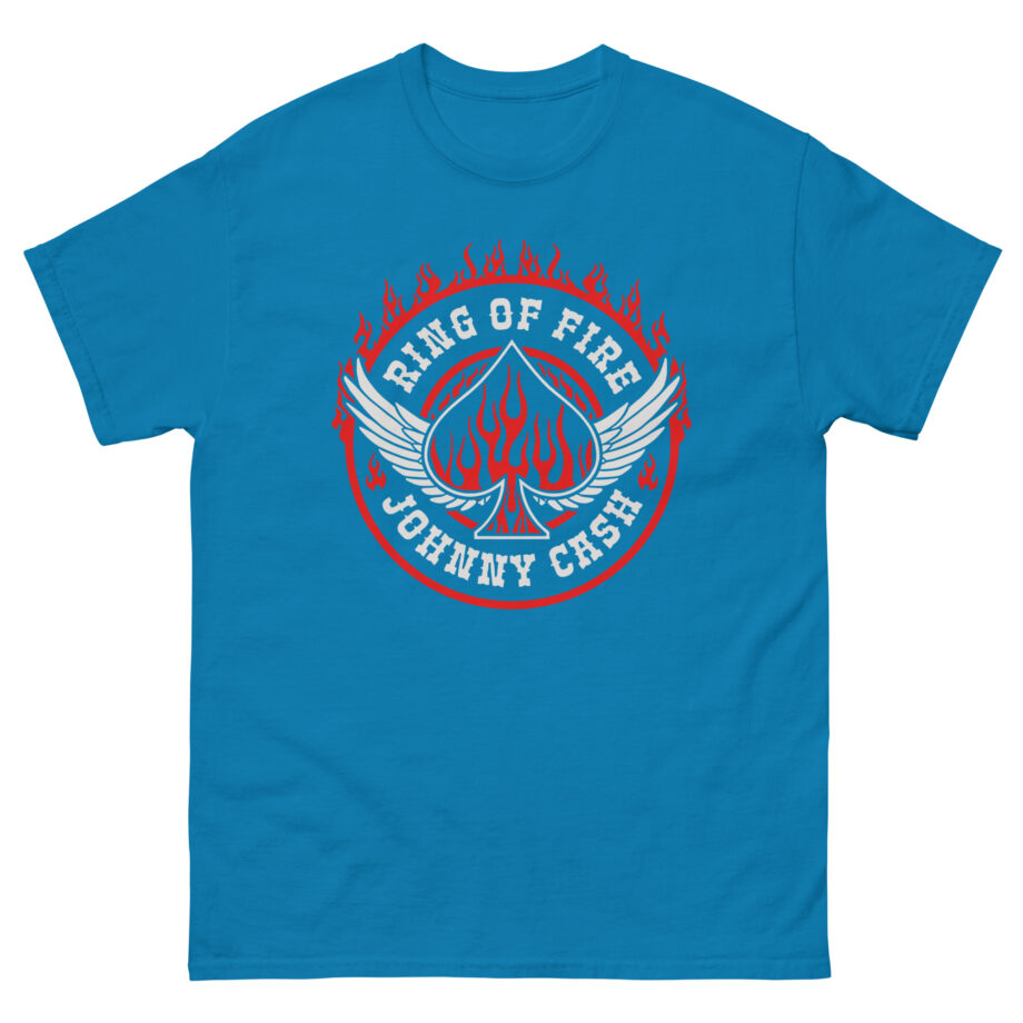 Johnny Cash Ring of Fire Unisex classic tee