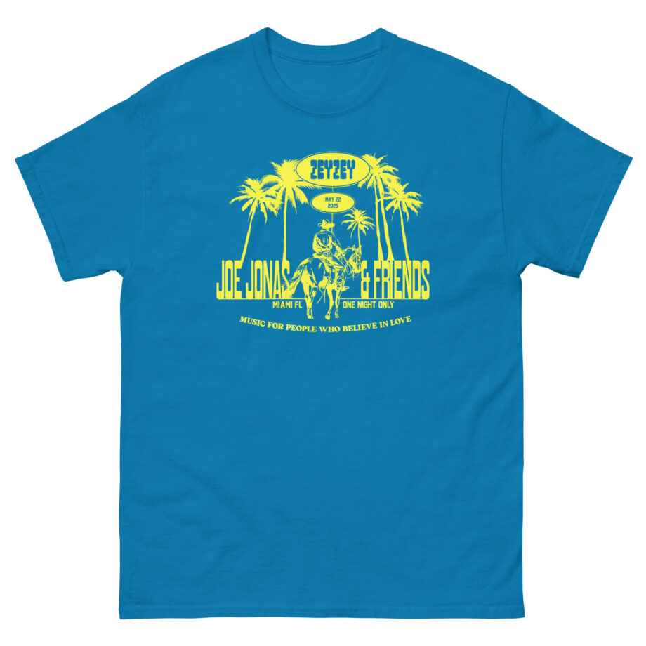 Joe Jonas Miami Unisex classic tee