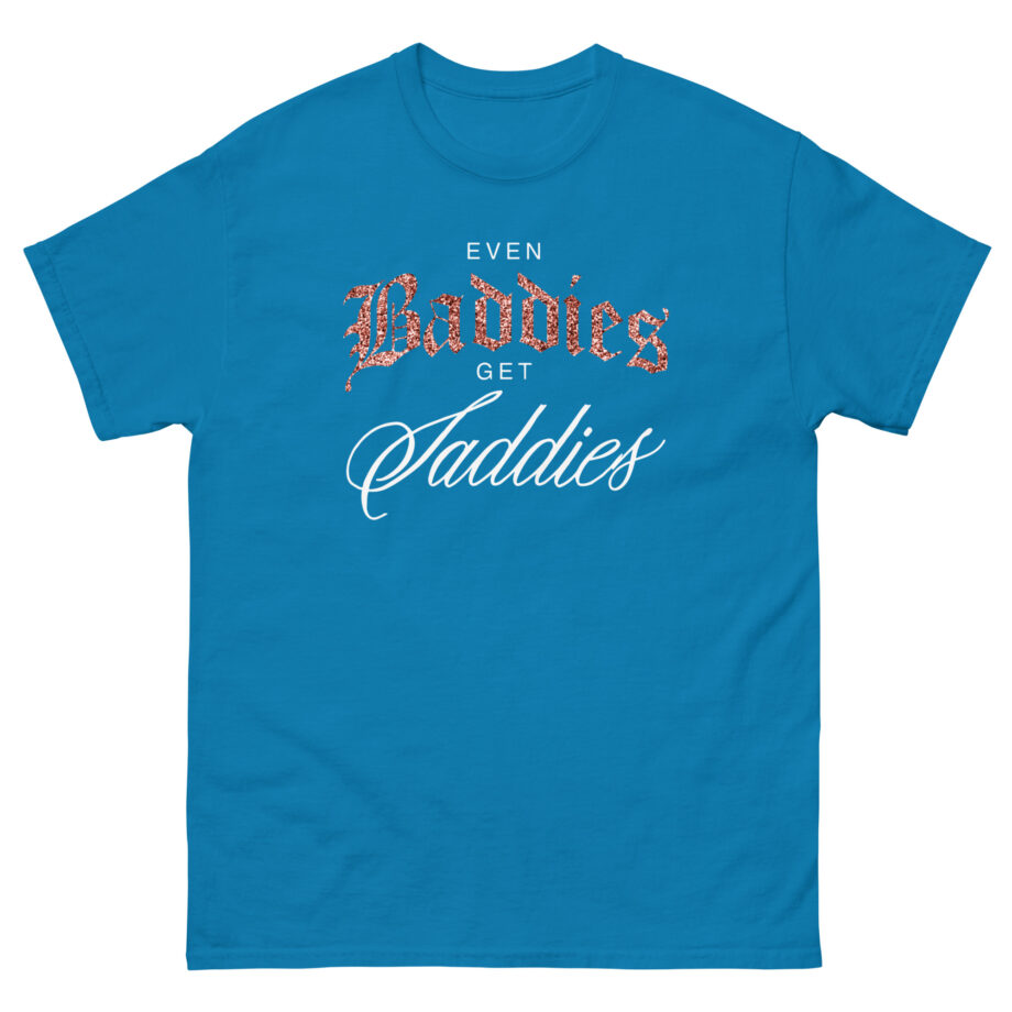 Joe Jonas Even Baddies Get Saddies Unisex classic tee