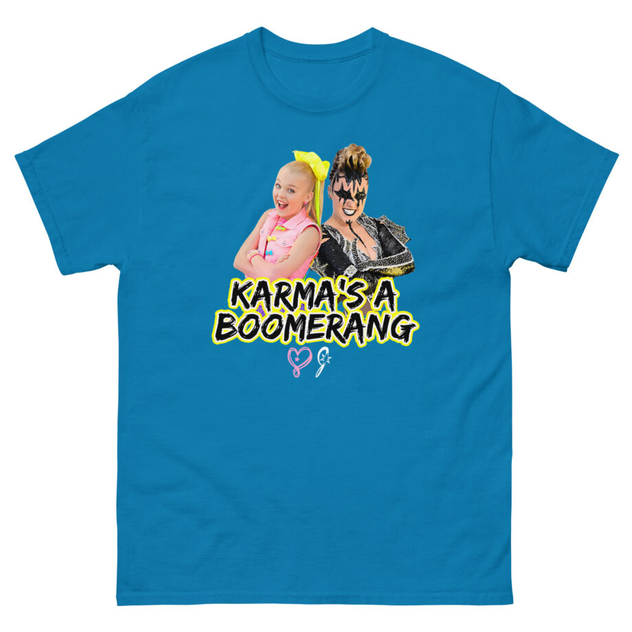 Jojo Siwa Karma's a Boomerang Unisex classic tee