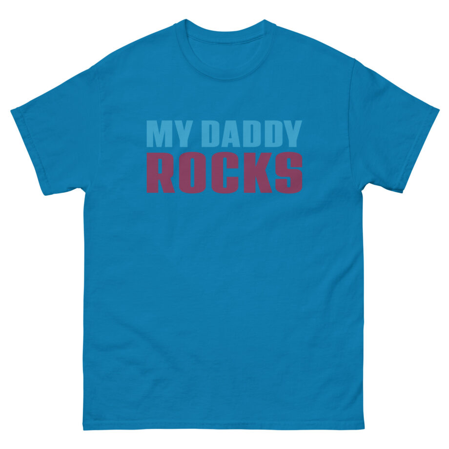 JLS My Daddy Rocks Unisex classic tee