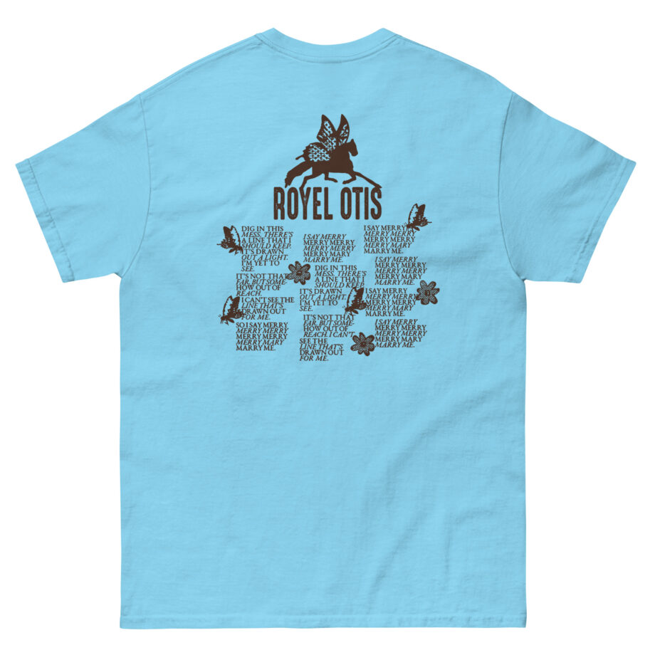 Royel Otis Mary Marry Me Faded Powder Unisex classic tee