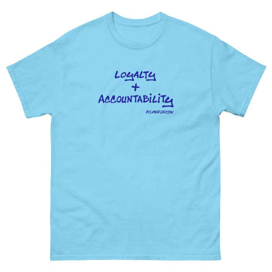 The Prodigy Loyalty + Accountability Unisex classic tee