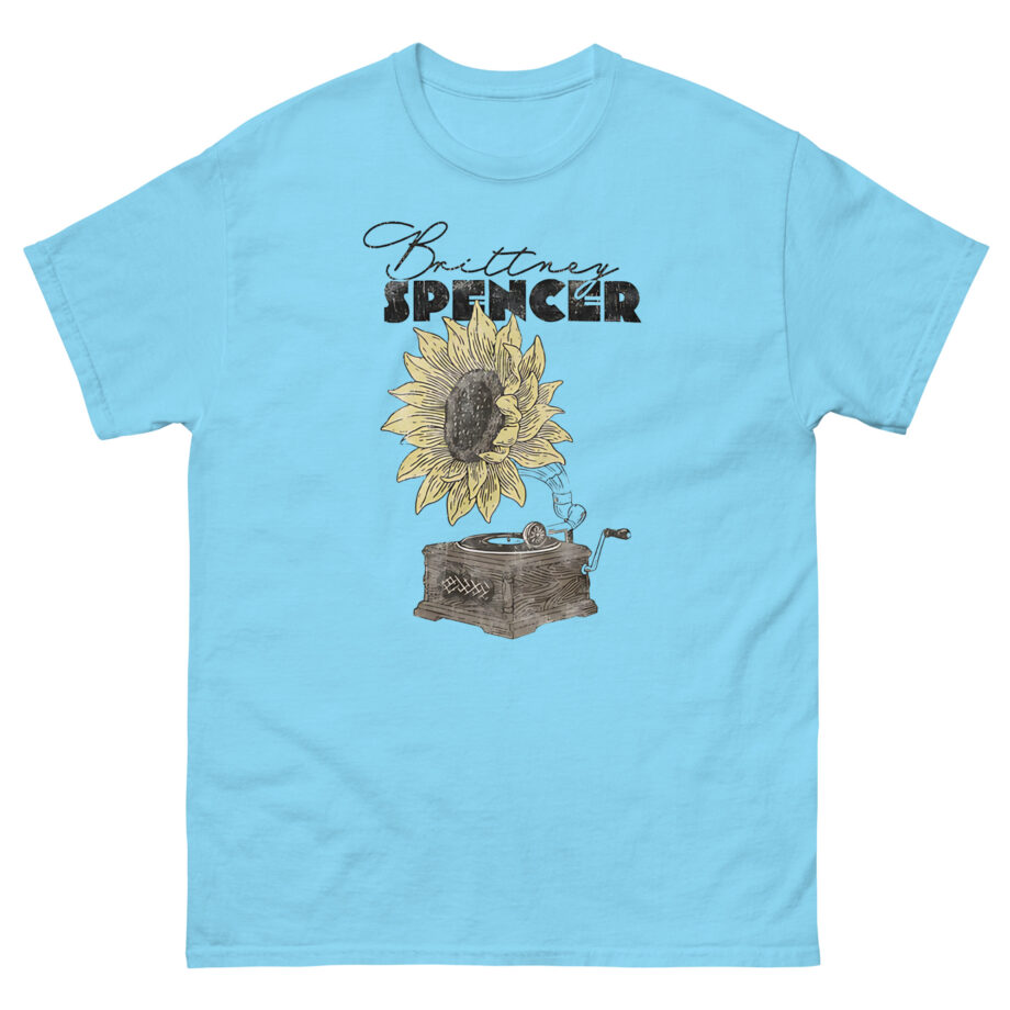 Manhead Sunflower Turntable Unisex classic tee