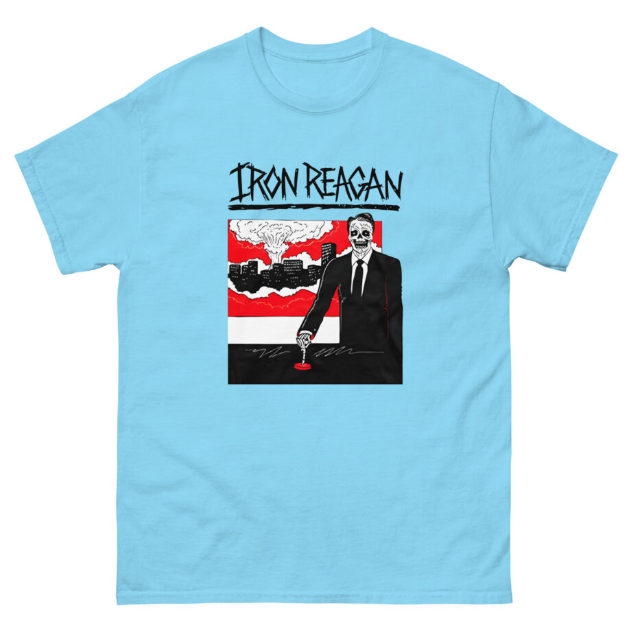 Iron Reagan Finger On The Button Unisex classic tee