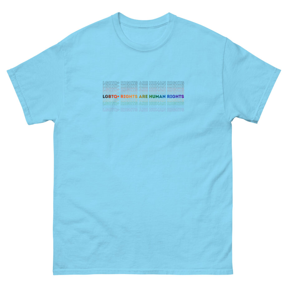 But Her Emails LGBTQ+ Rights Are Human Rights Pride Unisex classic tee