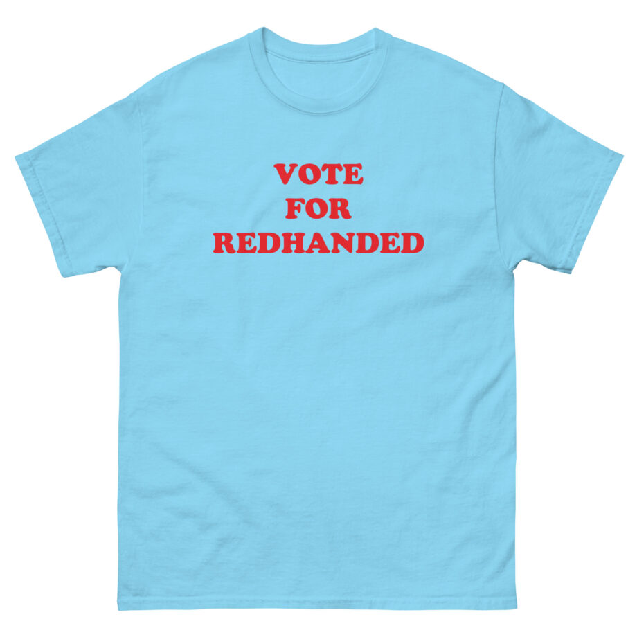 Red handed for Vote Unisex classic tee