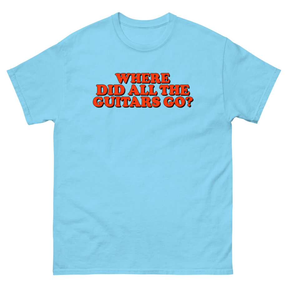 Mcfly Where Did All The Guitars Go? Unisex classic tee