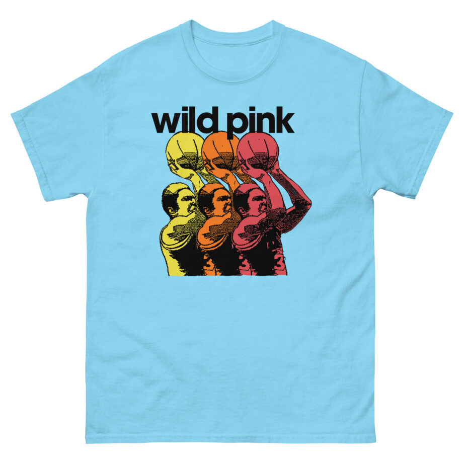 Wild Pink Basketball Unisex classic tee