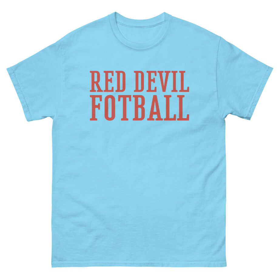 Shaboozey Red Devil Football Unisex classic tee