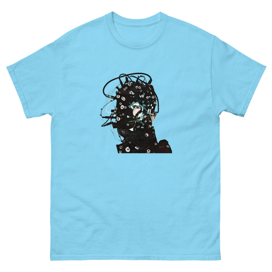 James Blake Playing Robots Into Heaven Robot Unisex classic tee