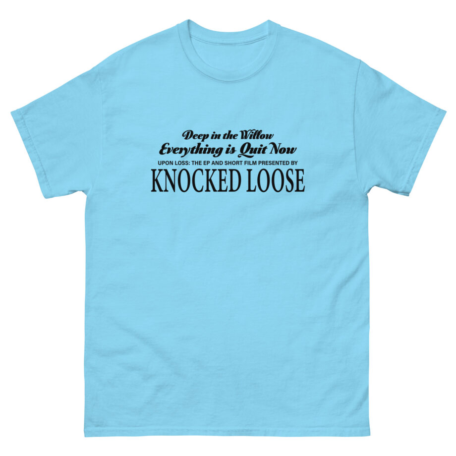 Knocked Loose Quiet Now Unisex classic tee
