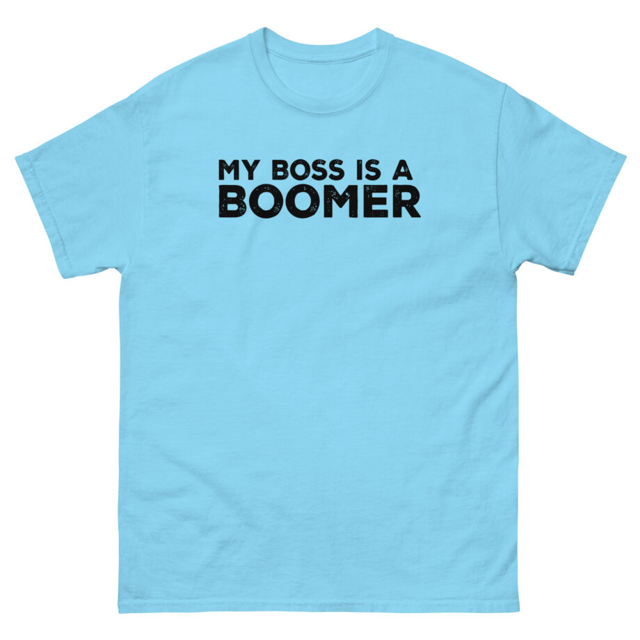 Kat Timpf My Boss is a Boomer Unisex classic tee