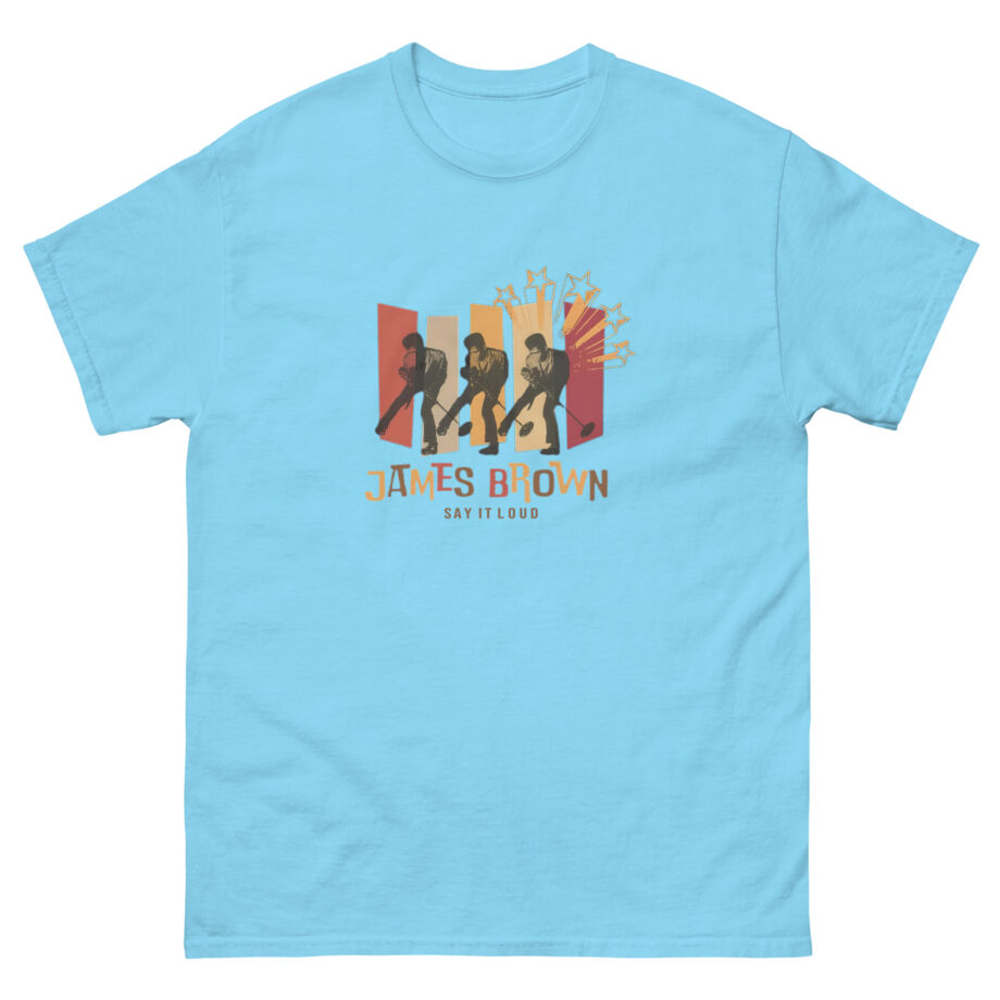 James Brown Say It Loud Crooner Unisex classic tee