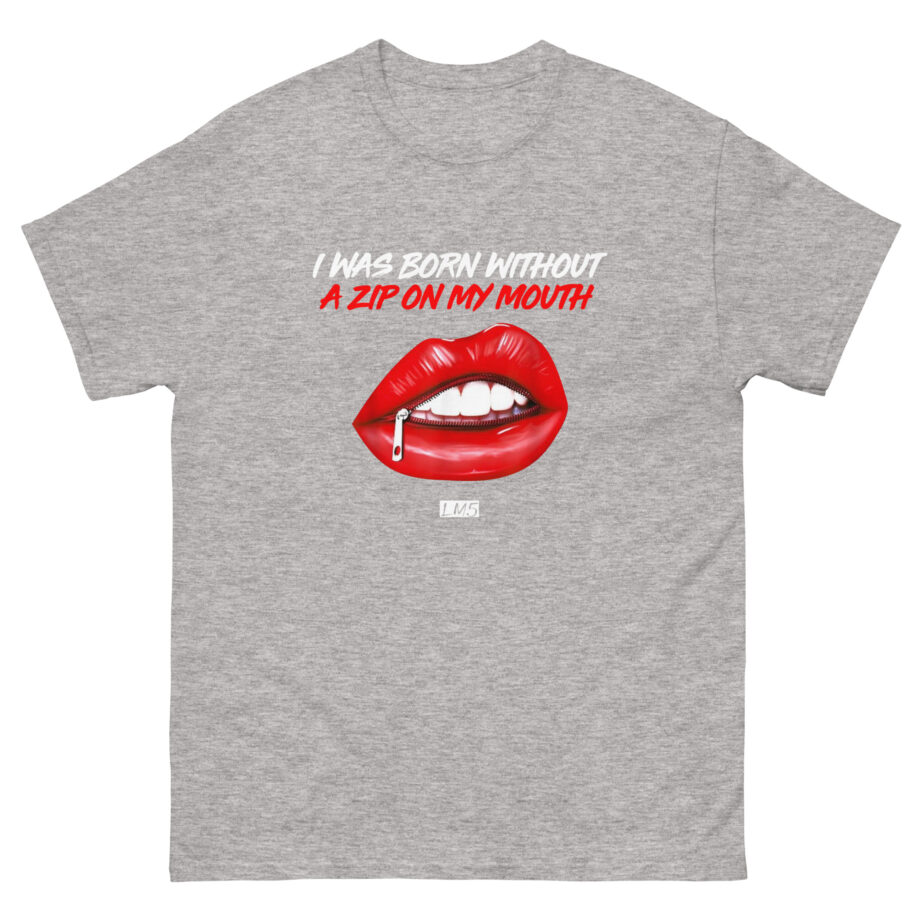 Little Mix I Was Born Without a Zip on My Mouth Unisex classic tee