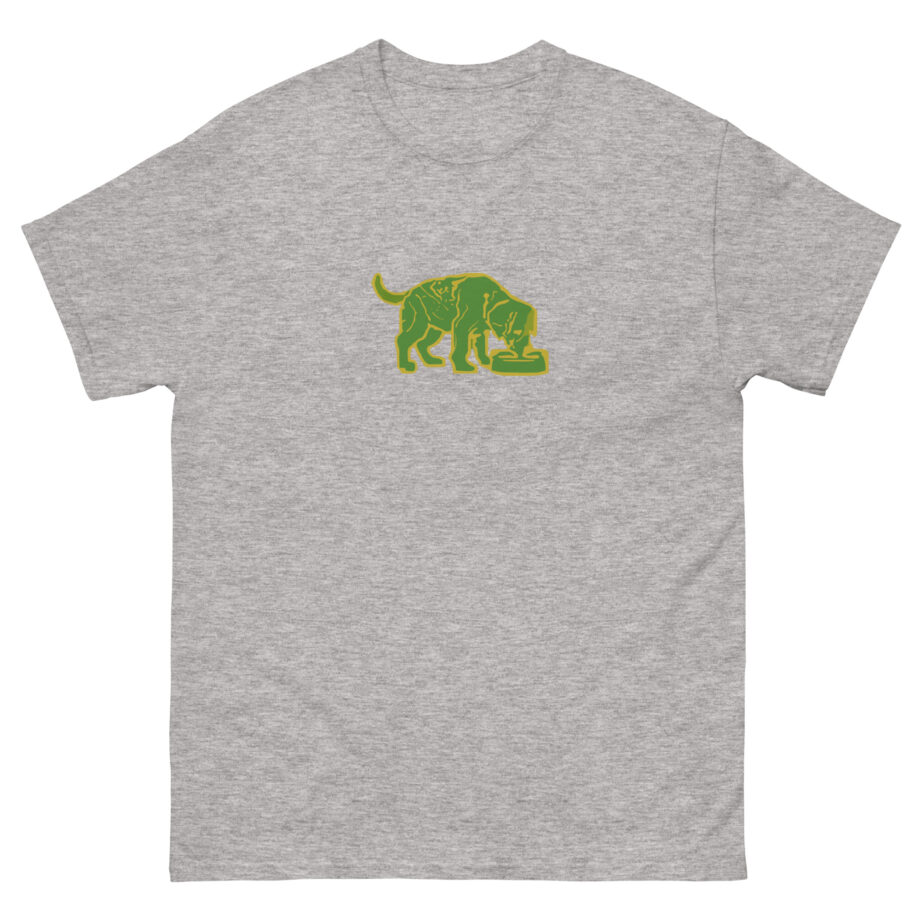 Niko B green pixel dog Unisex classic tee