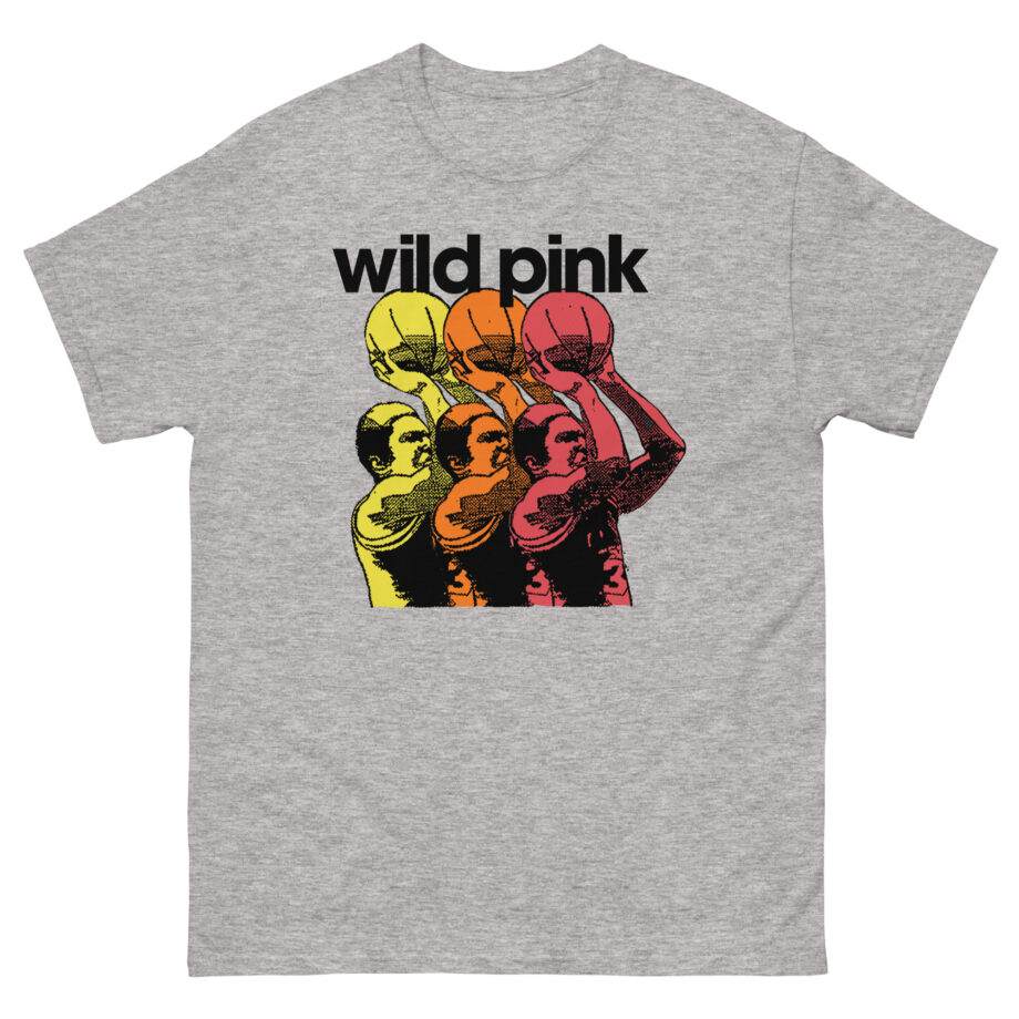 Wild Pink Basketball Unisex classic tee