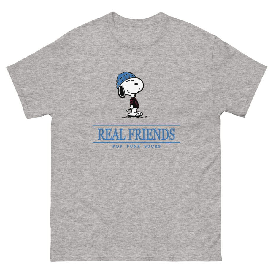 Real Friends Pup Punk Sucks Unisex classic tee
