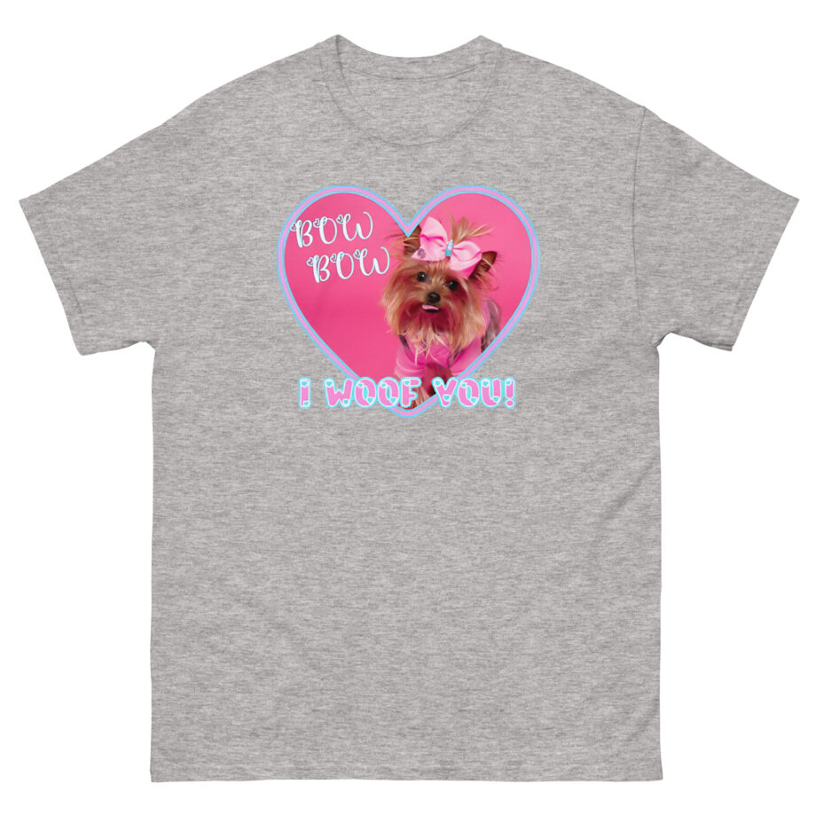 Jojo Siwa Bow Bow I Woof You Unisex classic tee