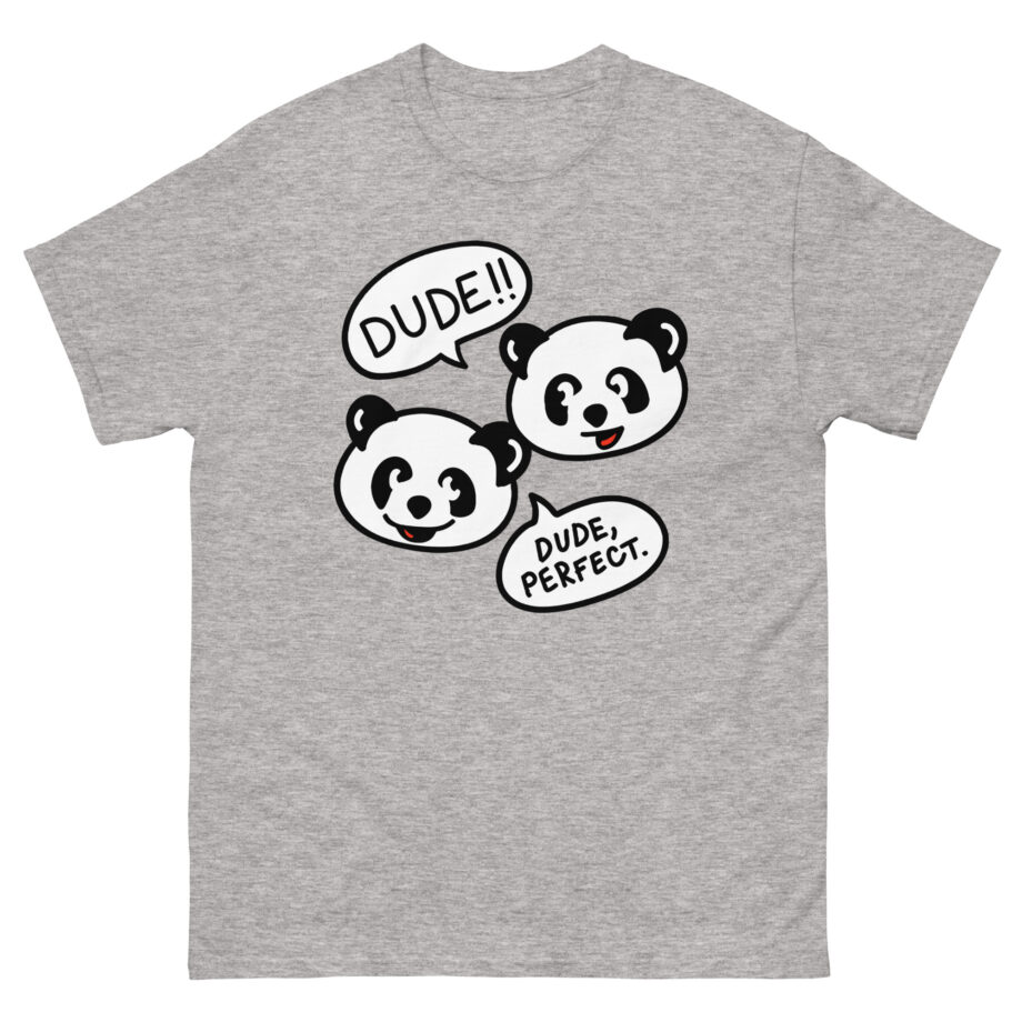 Dude Perfect Panda Comic Unisex classic tee