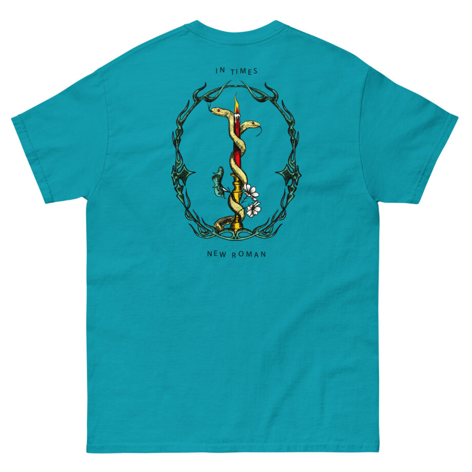 Queens of the Stone Age in Times New Roman Snake Unisex classic tee