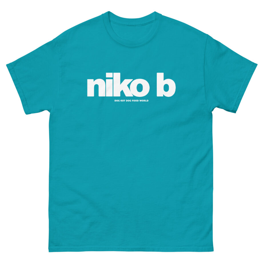 Niko B Dog Eat Dog Food World Unisex classic tee
