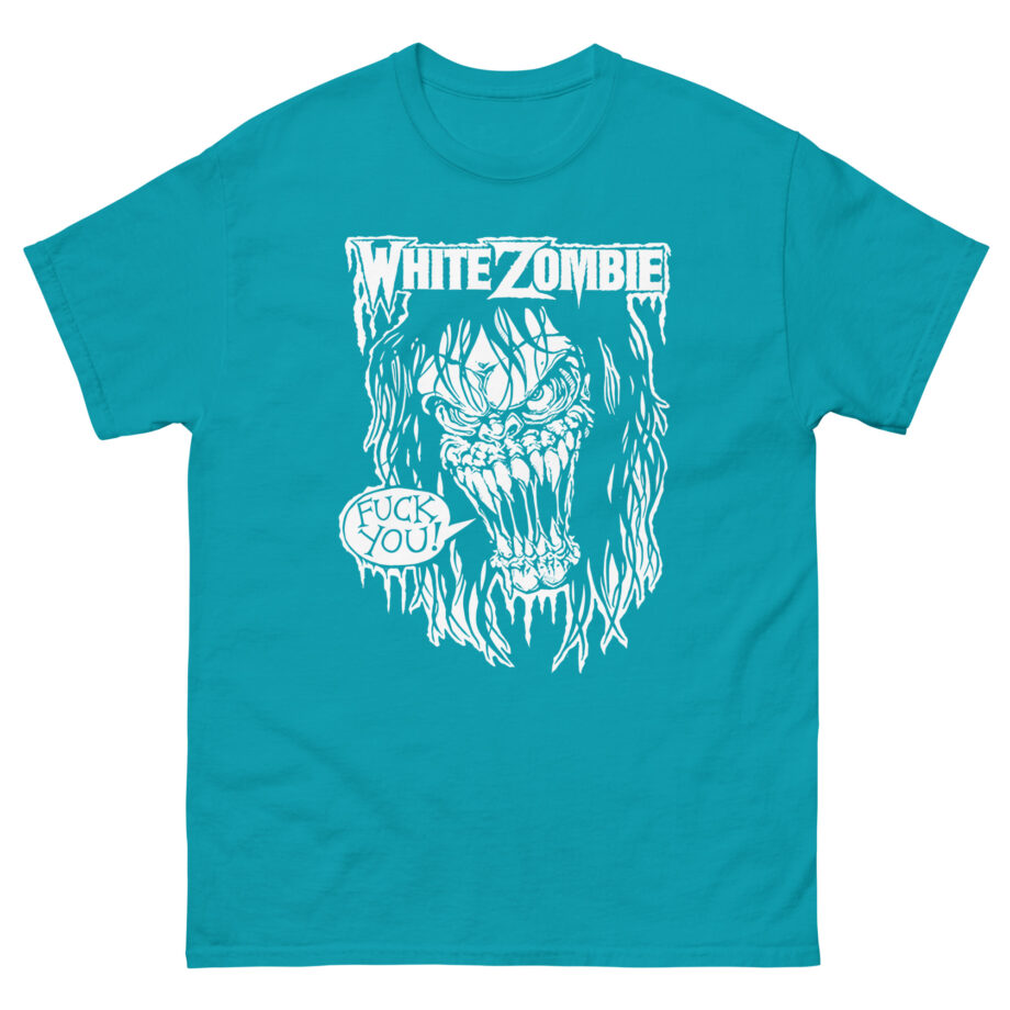 White Zombie F You Unisex classic tee