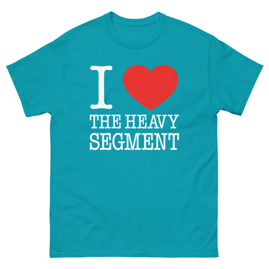 Ymh I Heart the Heavy Segment Unisex classic tee
