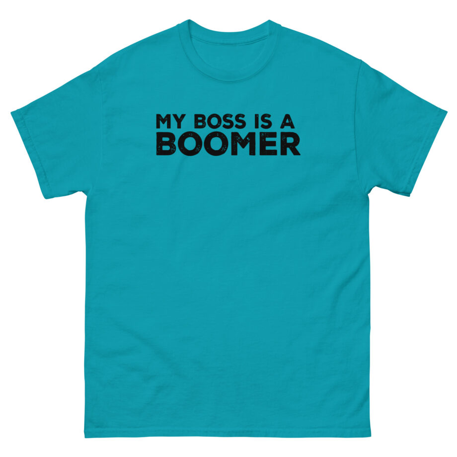 Kat Timpf My Boss is a Boomer Unisex classic tee