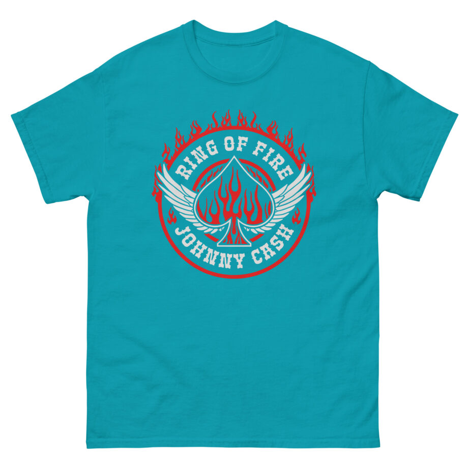 Johnny Cash Ring of Fire Unisex classic tee