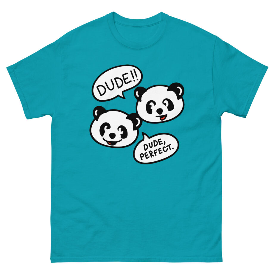 Dude Perfect Panda Comic Unisex classic tee