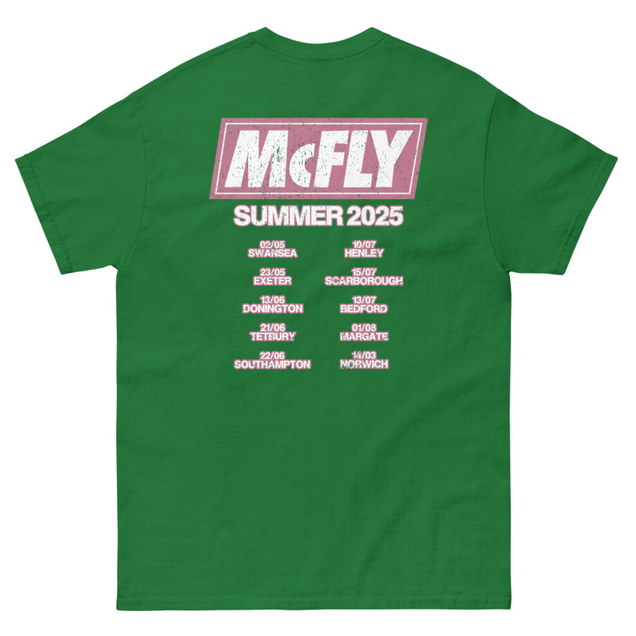 Mcfly Summer 2025 Tour Unisex classic tee