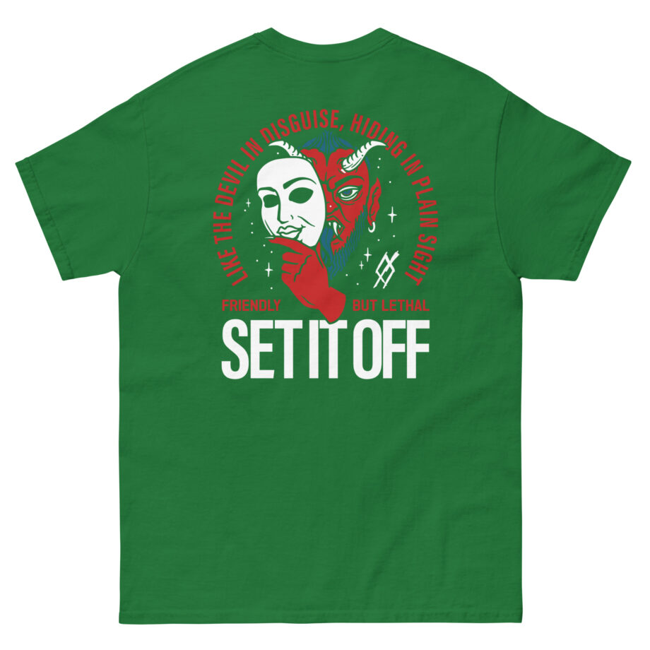Set It Off Devil Mask Unisex classic tee