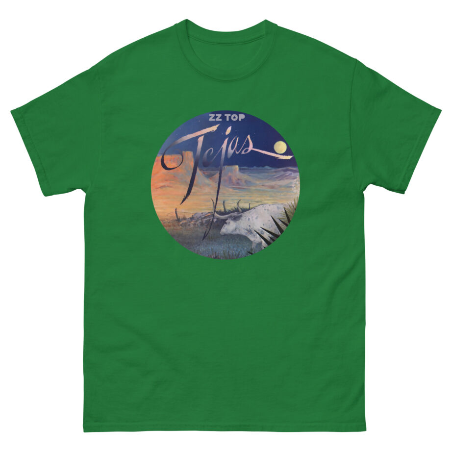 Zz Top 1976 Tejas Beige Unisex classic tee