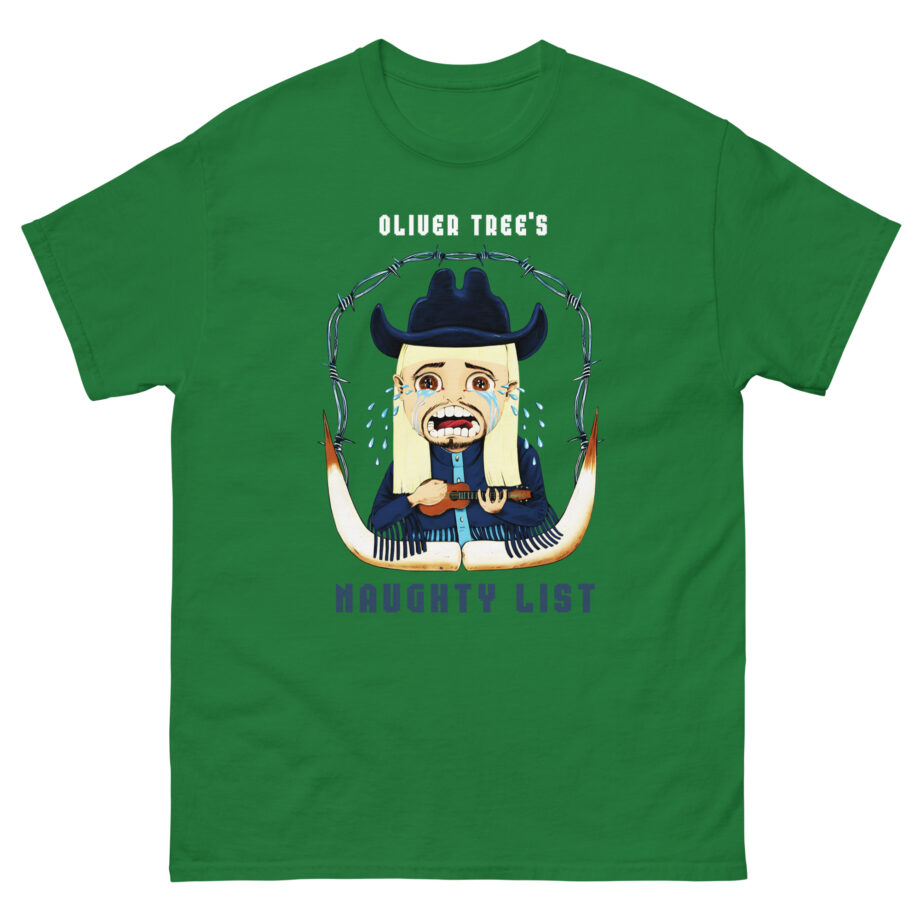 Oliver Tree Naughty List Holiday Unisex classic tee