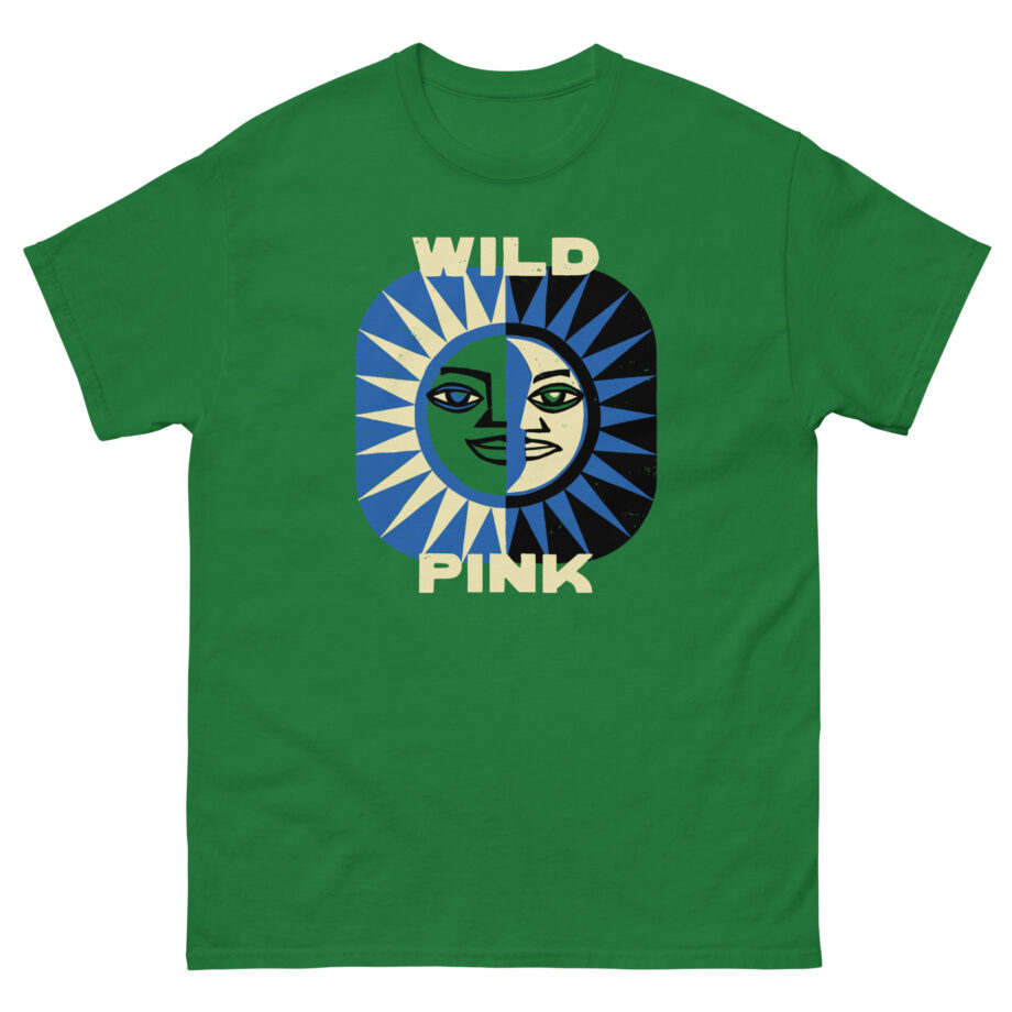 Wild Pink Sun Moon Unisex classic tee