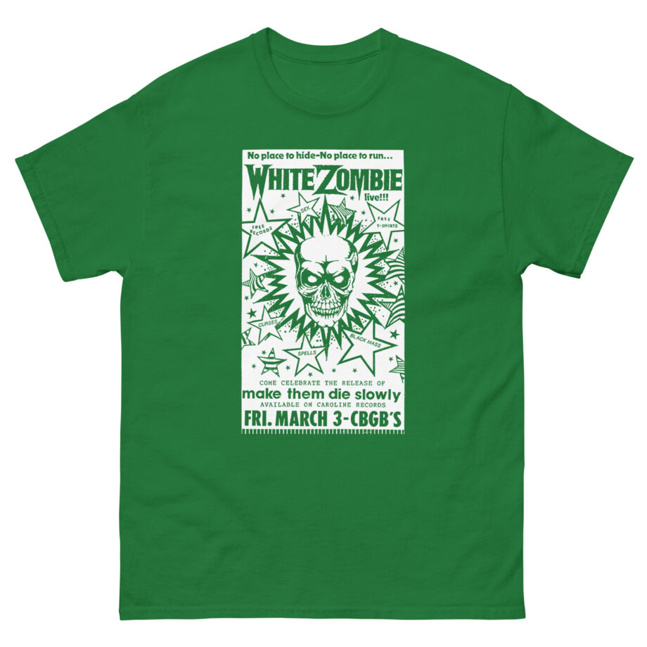 White Zombie Cbgb Poster Unisex classic tee