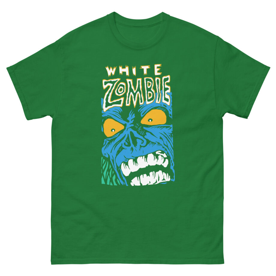 White Zombie Blue Monster Unisex classic tee