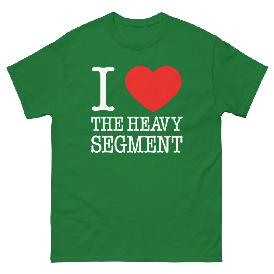Ymh I Heart the Heavy Segment Unisex classic tee