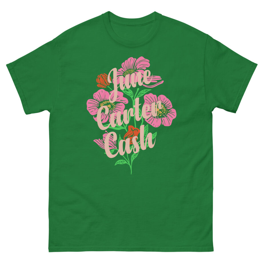 Johnny Cash June Carter Cash Flowers Unisex classic tee