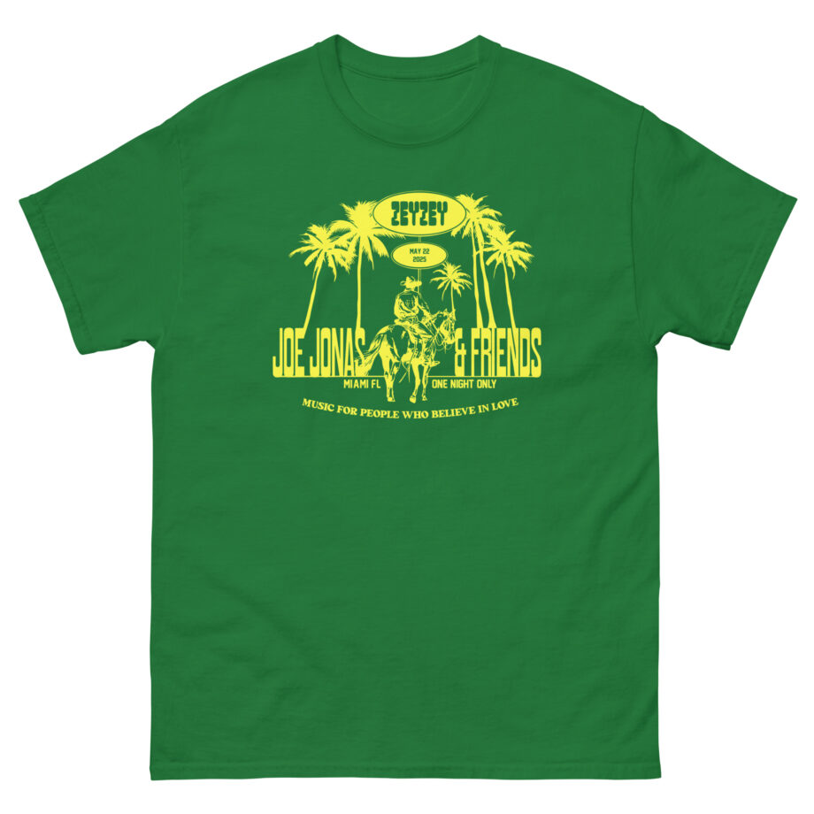 Joe Jonas Miami Unisex classic tee