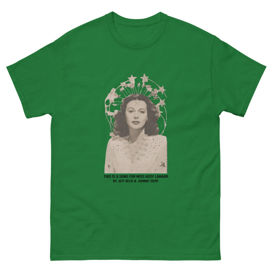 Jeff Beck for Miss Hedy Lamarr Unisex classic tee